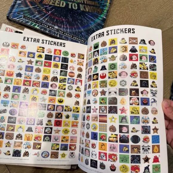 Huge Lot of Star Wars Lego Sticker Books Activity Toys Angry Birds - Picture 6 of 7